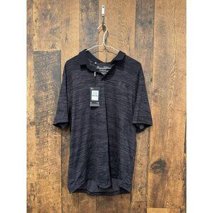 NWT Under Armour Men’s ISO Chill Polo Black Grey Large